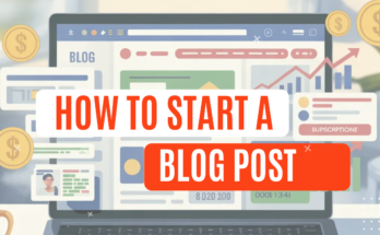 How to start a blog as a beginner